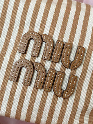 mi⭐️mi⭐️ Canvas Lunch Box Bag in Milk Tea Color