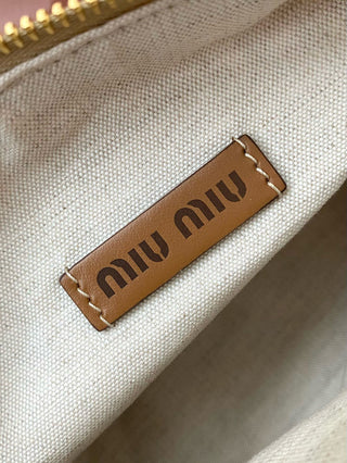 mi⭐️mi⭐️ Canvas Lunch Box Bag in Milk Tea Color