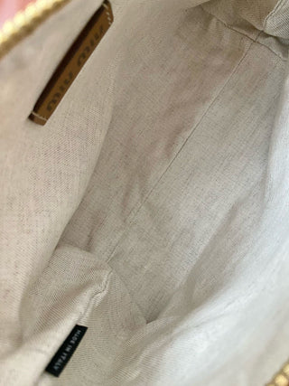 mi⭐️mi⭐️ Canvas Lunch Box Bag in Milk Tea Color