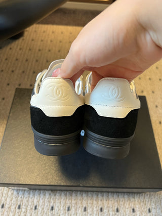 CHANE* Silver Shiny Sport Sneakers