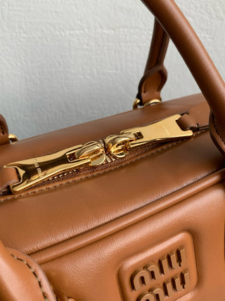 Bowling Bag, Cognac Color