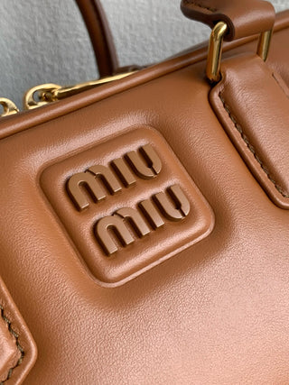 Bowling Bag, Cognac Color