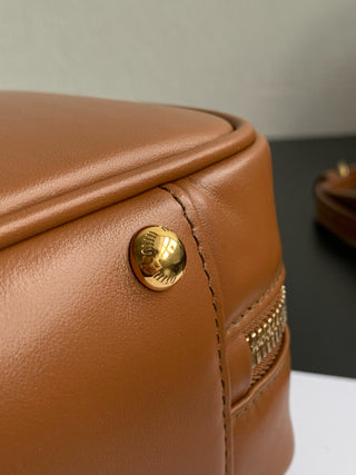 Bowling Bag, Cognac Color