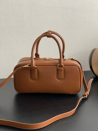 Bowling Bag, Cognac Color