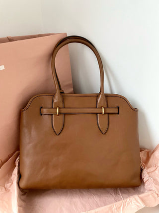mi⭐️mi⭐️ Vintage Tote Bag, Brown