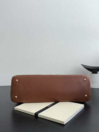 mi⭐️mi⭐️ Retro Tote Bag, Horizontal Brown