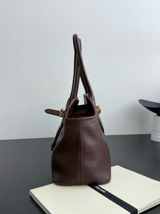 mi⭐️mi⭐️ Retro Tote Bag, Horizontal, Coffee Color