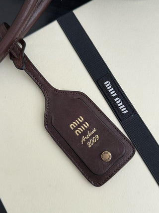 mi⭐️mi⭐️ Retro Tote Bag, Horizontal, Coffee Color