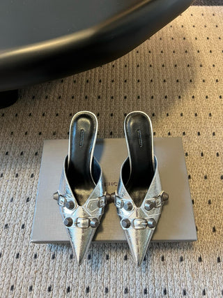 BALENCIAGA* new punk-style high-heeled sandals for spring and summer