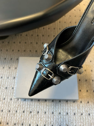 BALENCIAGA* new punk-style high-heeled sandals for spring and summer
