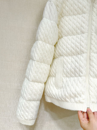 Moncle* Autumn/Winter New Style Stand Collar Patchwork Down Jacket