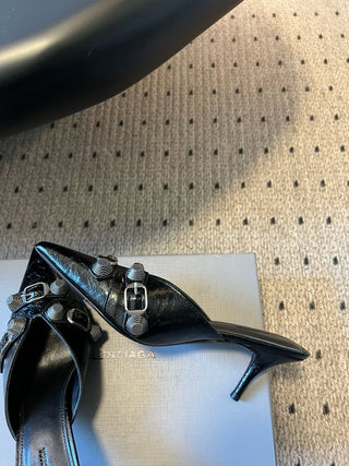 BALENCIAGA* new punk-style high-heeled sandals for spring and summer