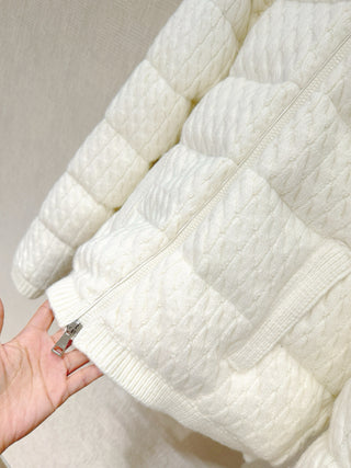 Moncle* Autumn/Winter New Style Stand Collar Patchwork Down Jacket