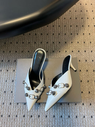 BALENCIAGA* new punk-style high-heeled sandals for spring and summer