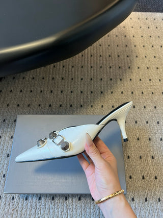BALENCIAGA* new punk-style high-heeled sandals for spring and summer