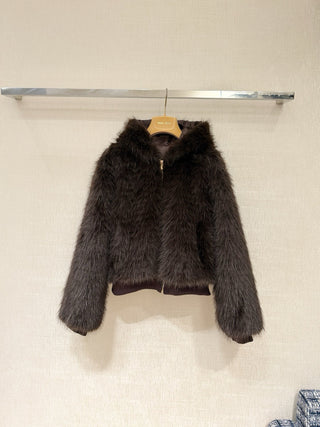 MiuMi* New Eco-Friendly Fur Coat