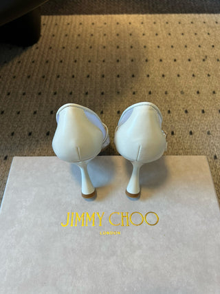 Jimmy Cho* Vintage Elegant Mary Jane Pointed Toe Pumps