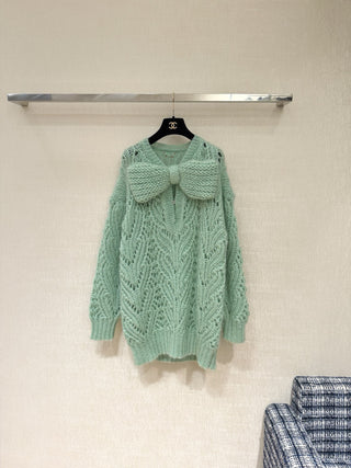 CHANE*25K high-end version large bow dress, the bow is detachable.