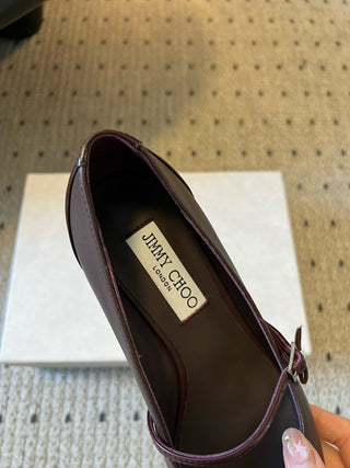 Jimmy Cho* Vintage Elegant Mary Jane Pointed Toe Pumps
