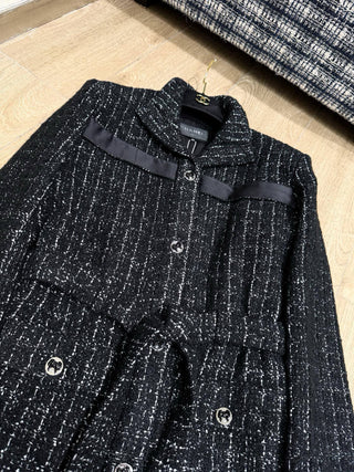 Chane* Black Tweed Jacket