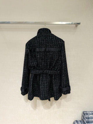 Chane* Black Tweed Jacket