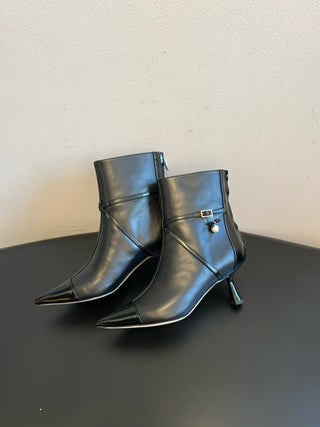 Jimmy Cho* vintage pearl drop pointed toe stiletto boots
