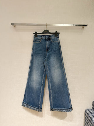 Oblique Fall/Winter New Wide-Leg Jeans