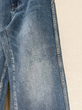 Oblique Fall/Winter New Wide-Leg Jeans