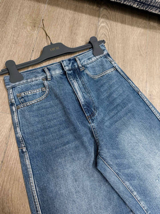 Oblique Fall/Winter New Wide-Leg Jeans