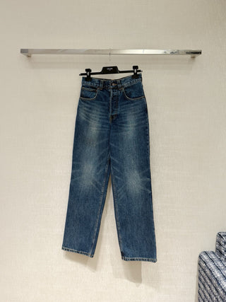 CELIN* Arc de Triomphe Jolene distressed jeans.