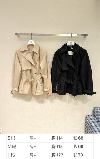 Autumn/Winter New Arrival Single-Breasted Belt Jacket