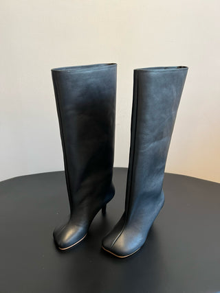 Maison Margiela* thigh-high leather horseshoe boots
