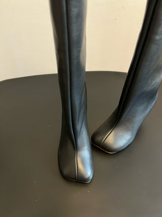 Maison Margiela* thigh-high leather horseshoe boots