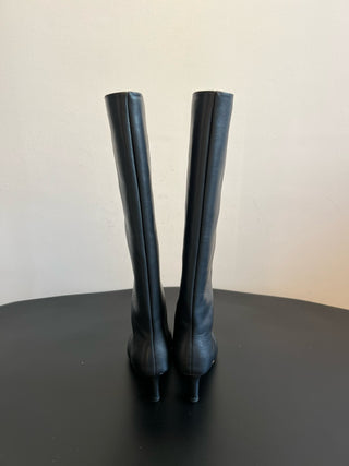 Maison Margiela* thigh-high leather horseshoe boots