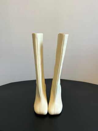 Maison Margiela* thigh-high leather horseshoe boots
