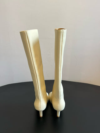 Maison Margiela* thigh-high leather horseshoe boots