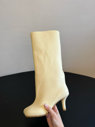 Maison Margiela* thigh-high leather horseshoe boots
