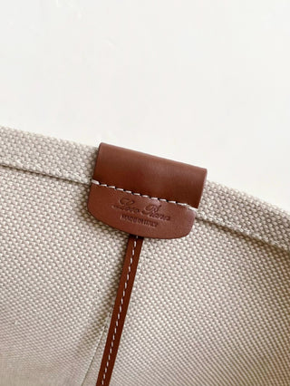 Ghiera Shopper Canvas Shopping Bag 🤎