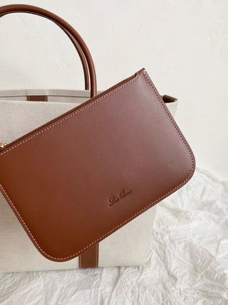 Ghiera Shopper Canvas Shopping Bag 🤎