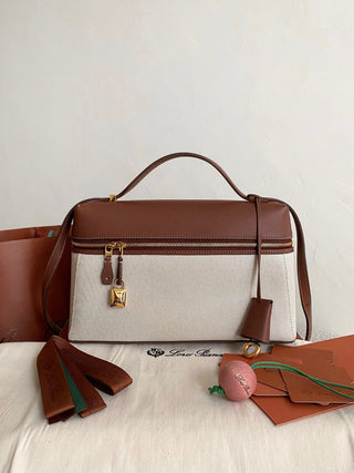 Extra Bag Canvas Brown L27