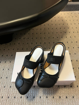 Maison Margiela* ballet flats in leather