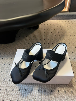 Maison Margiela* ballet flats fabric