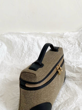 Canvas Black (with Gold Buckle) L19