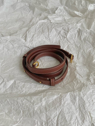 Canvas with Brown Fit (Gold Buckle) L19