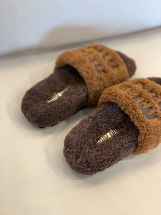 miumi* autumn and winter fur slippers
