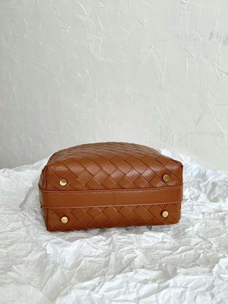 BV Wallace lunchbox bag, natural wood color