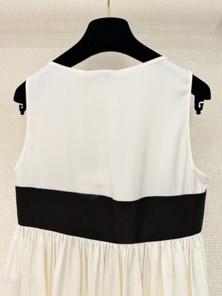 Chane new bow-tie top is made of 100% silk.