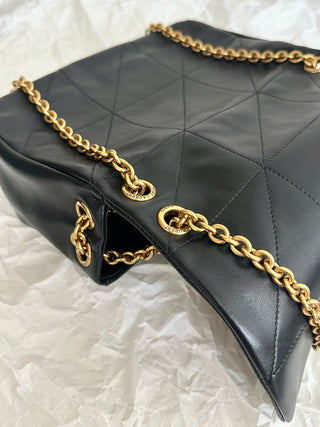 ys1 jamie sheepskin chain bag small black