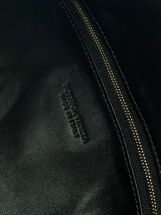 BV Hop Suede Black Brown Small