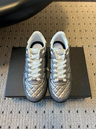 CHANE* Glossy Plaid Versatile Sneakers (German Training Shoes)